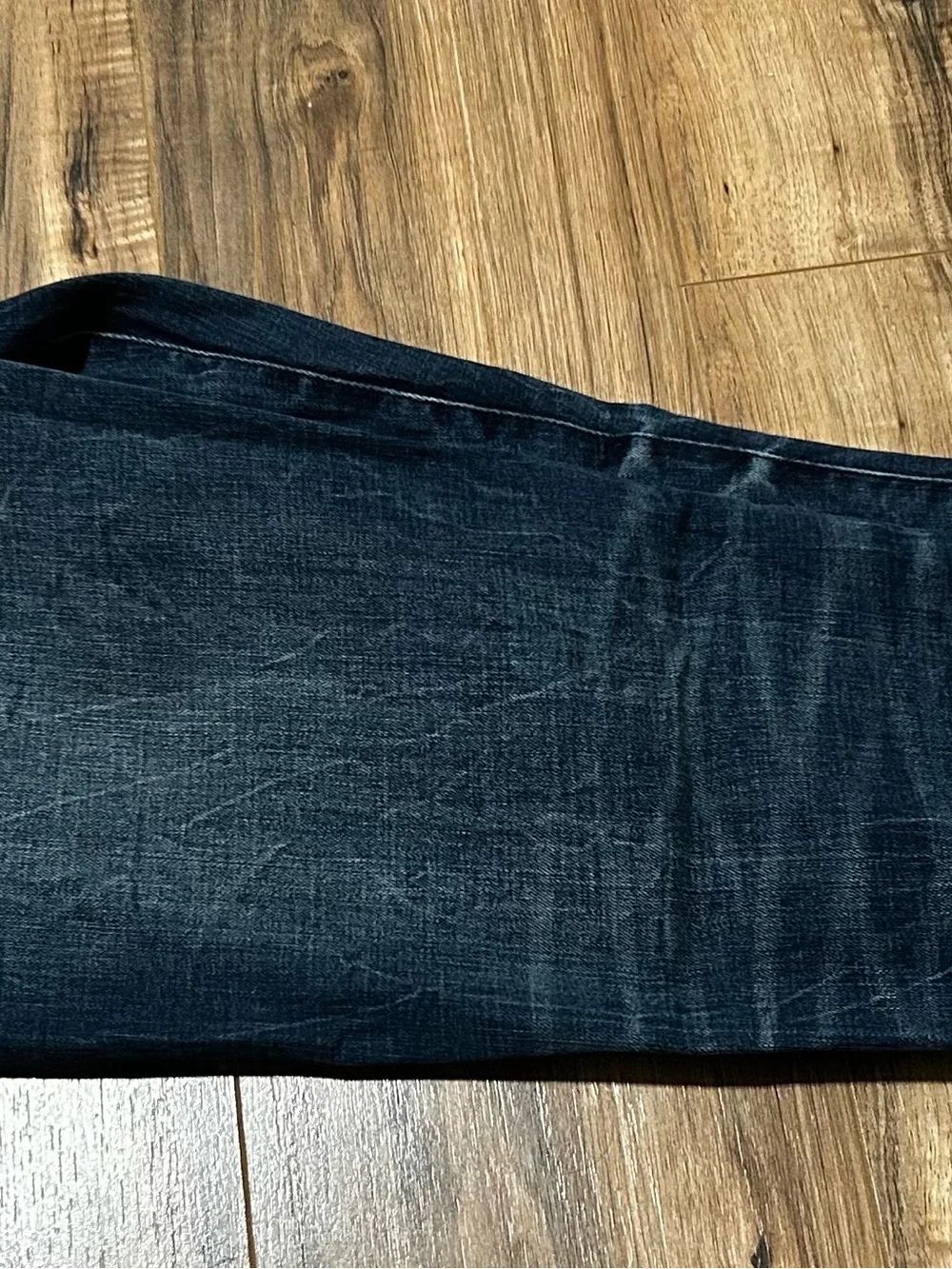 American Eagle Outfitters Men’s Slim Straight Washed Blue Jeans